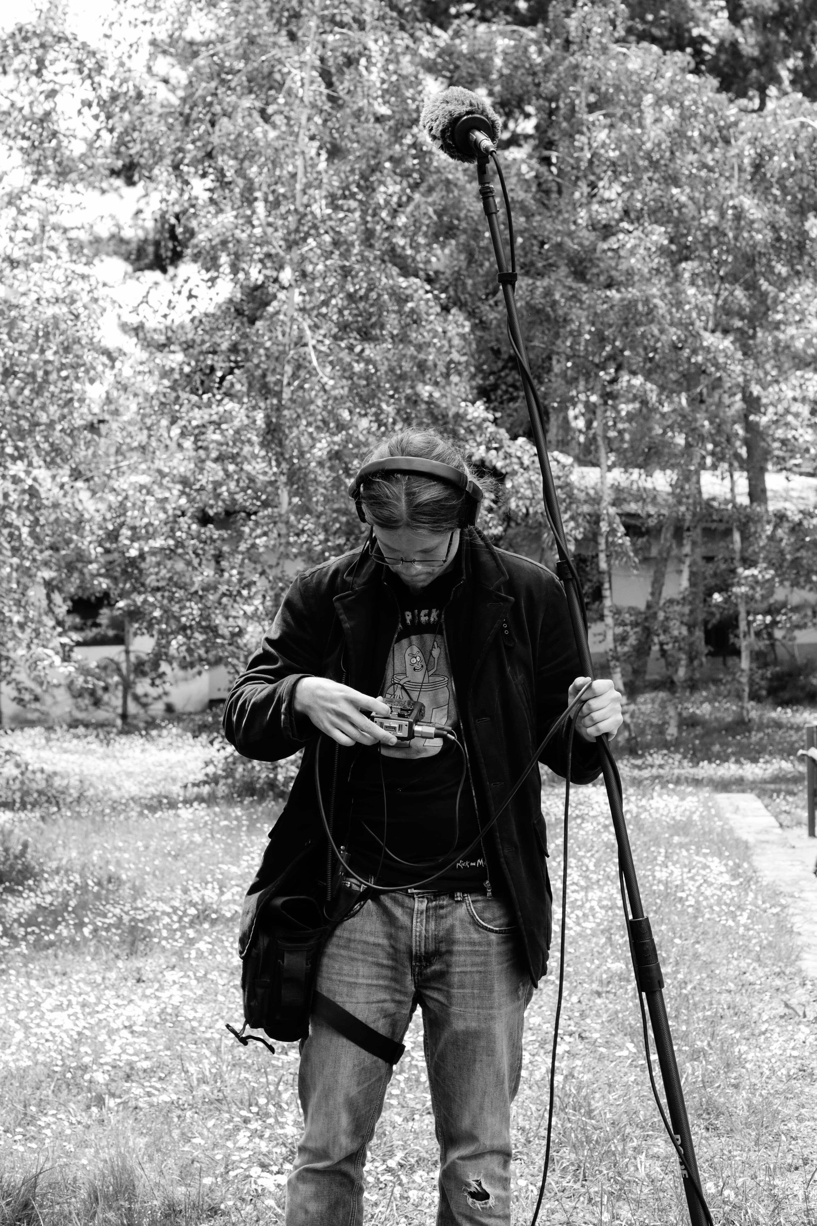 Rose boom mic setup