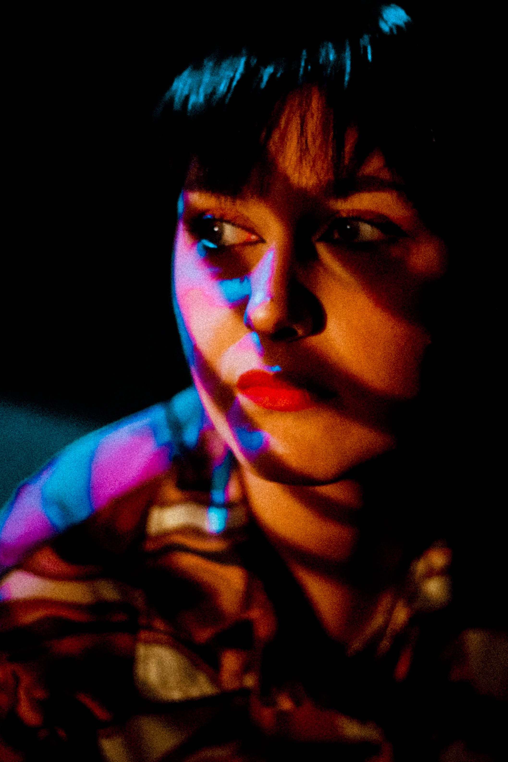 Andrea - Portrait study with shadows