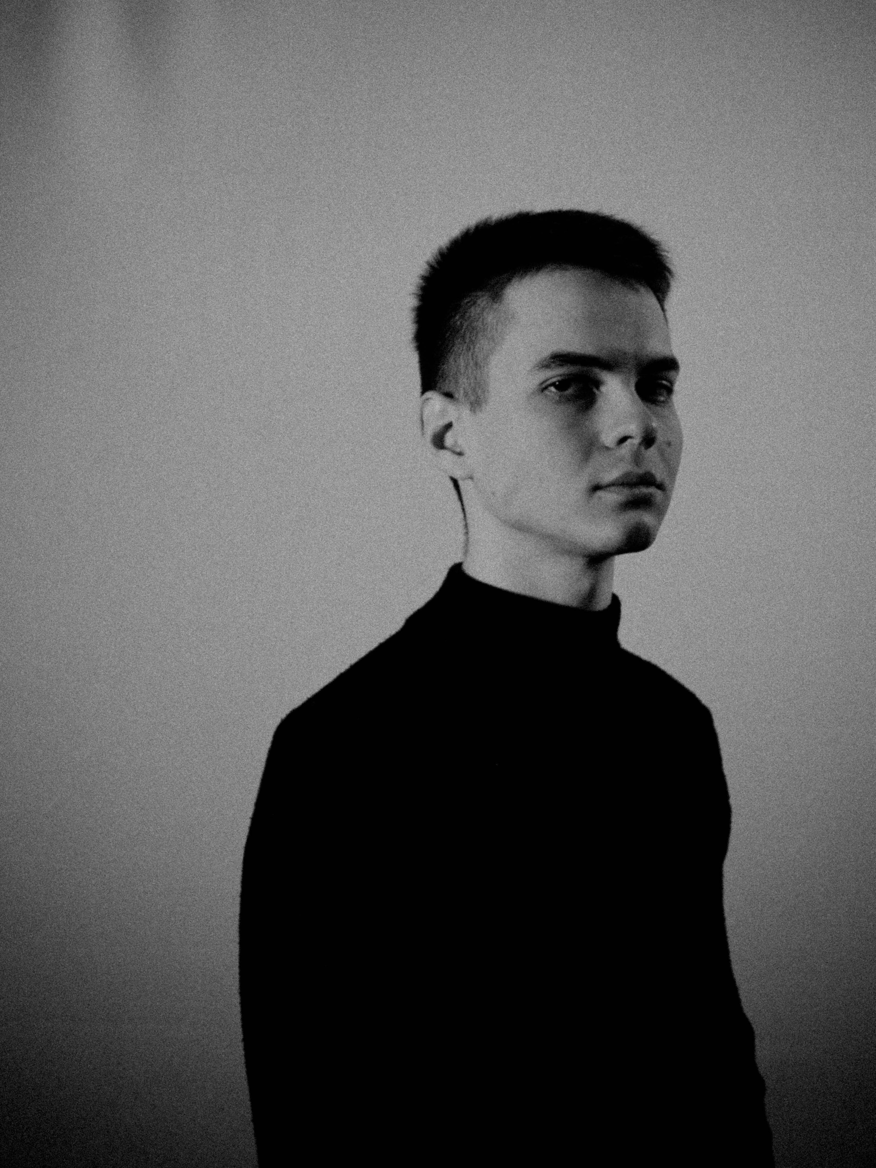 Strahinja - Black and white portrait study
