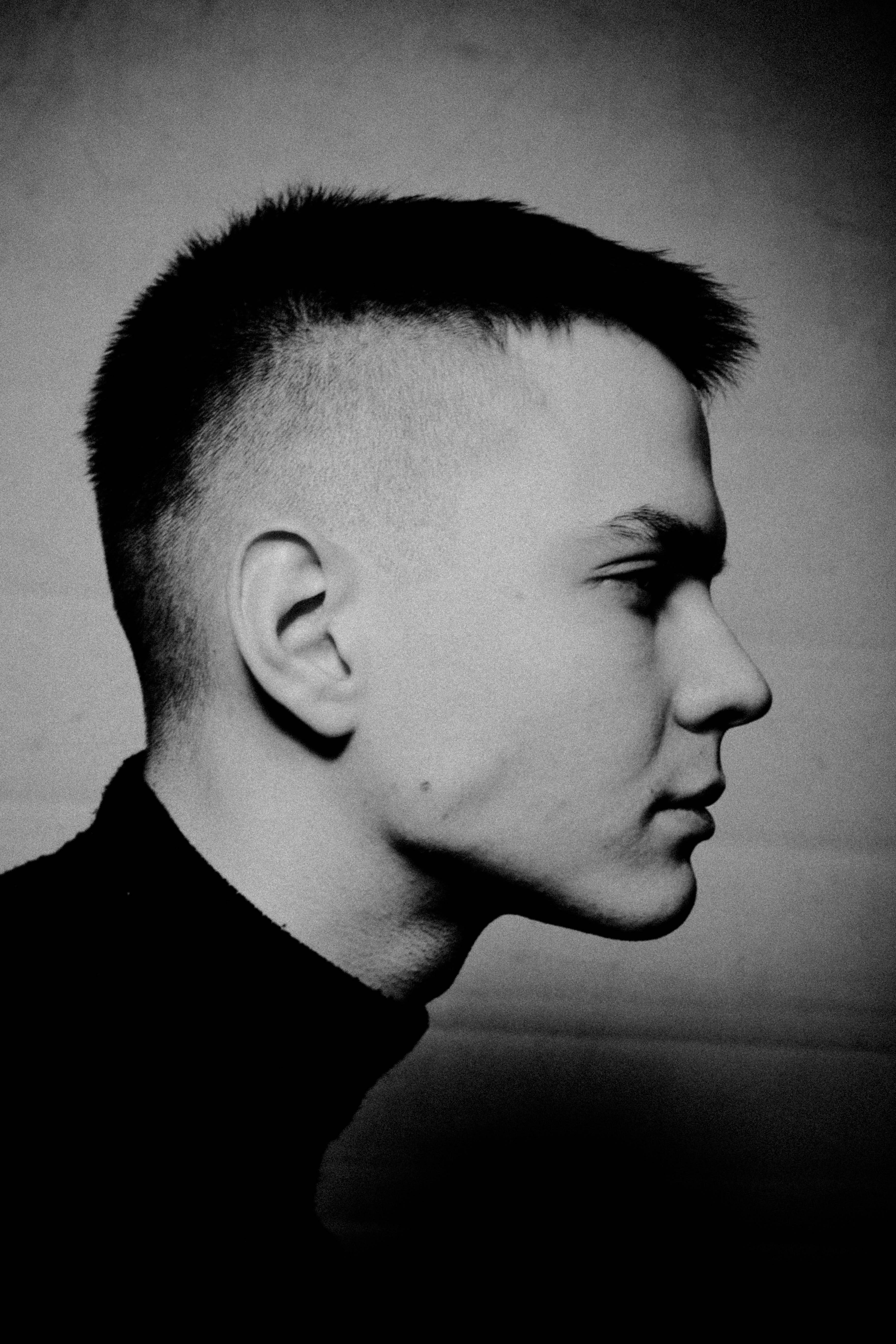 Strahinja - Monochrome light portrait