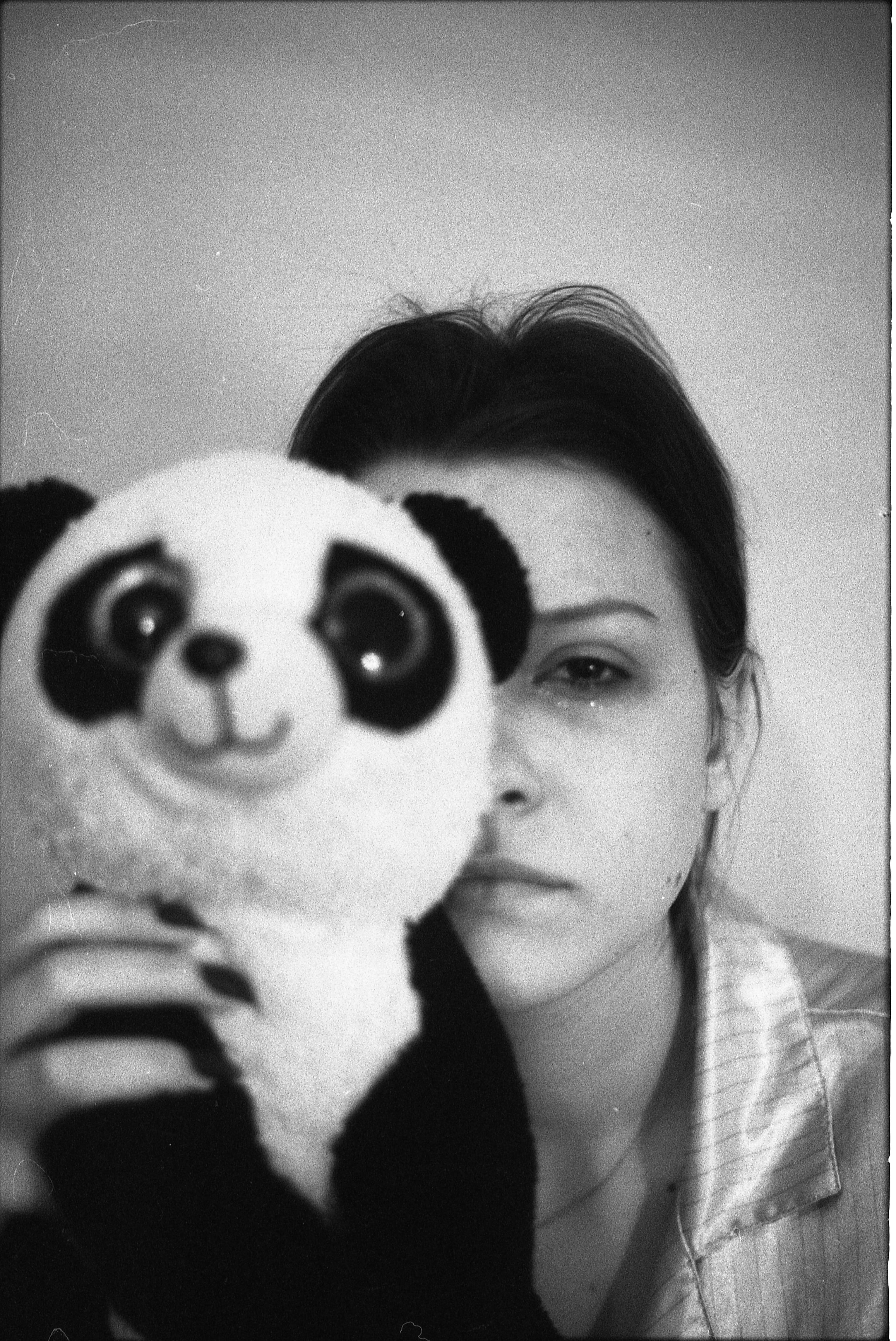 Anja - Portrait with Panda